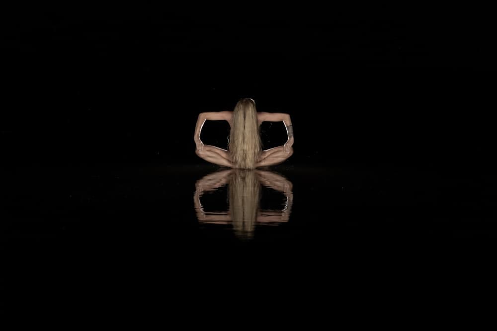 Serene Water Meditation by Leszek Paradowski — canvas wall art
