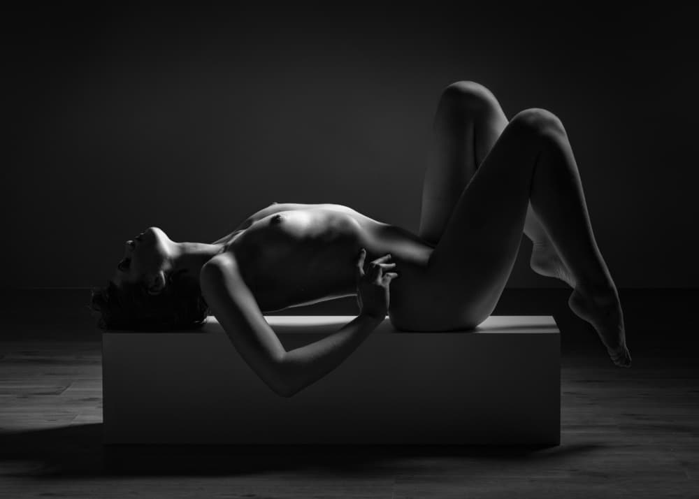 Sensual Female Form by Luc Stalmans — canvas wall art