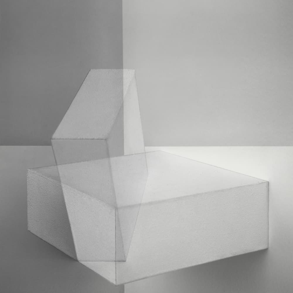 Transparent Geometry by Gilbert Claes — canvas wall art