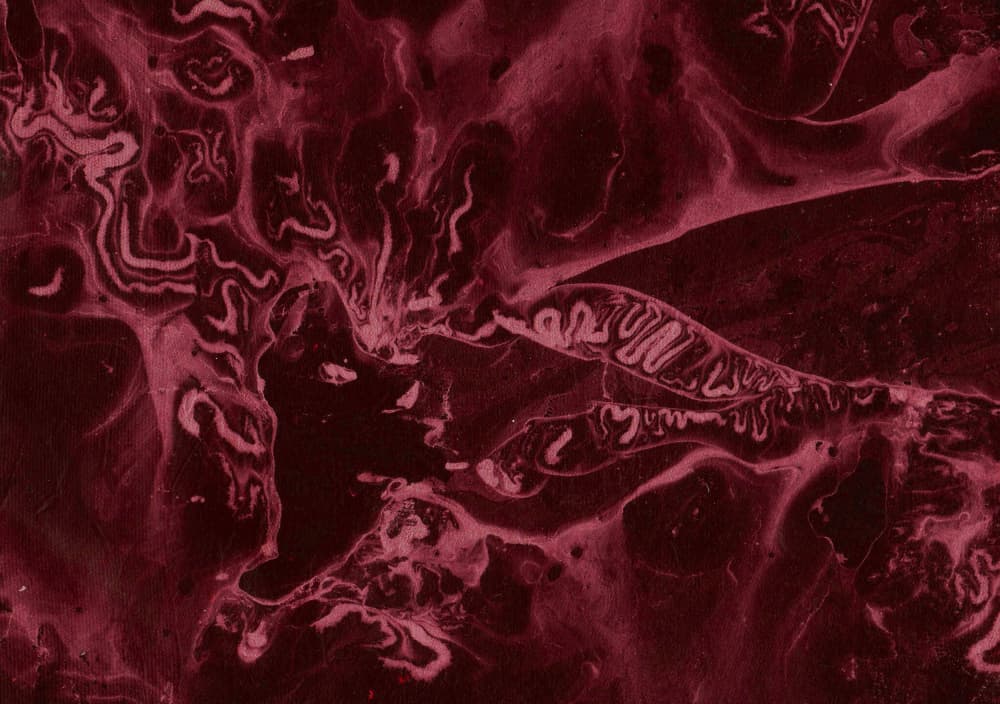 Deep Crimson Flow by Santhosh ch — canvas wall art