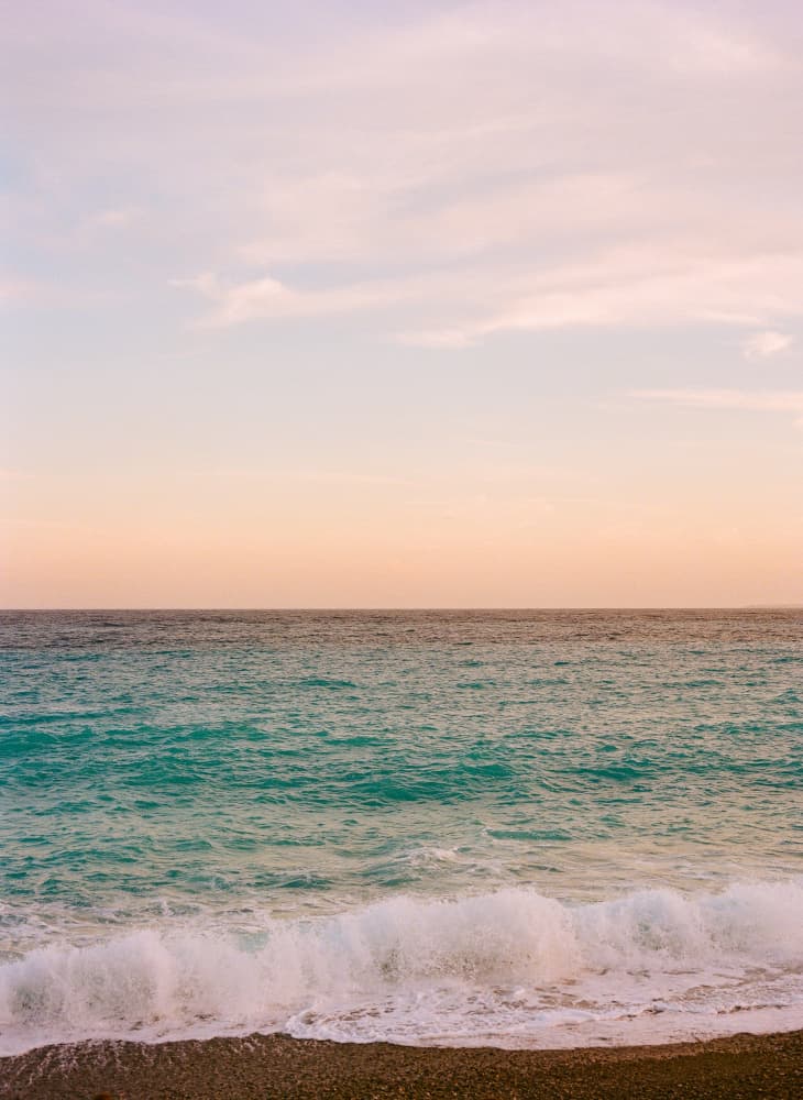 Calm Beach Sunset by Bethany Young — canvas wall art