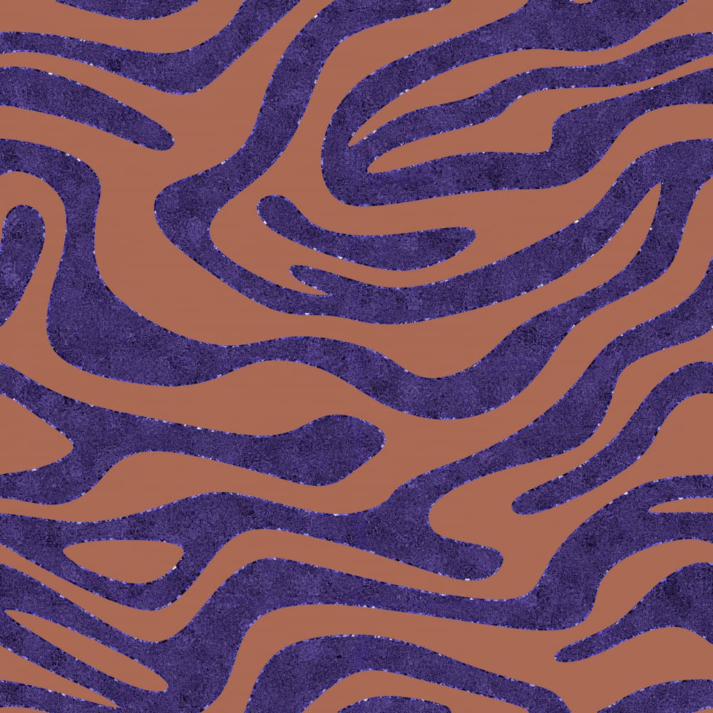 Abstract Indigo Waves by Bilge Paksoylu — canvas wall art