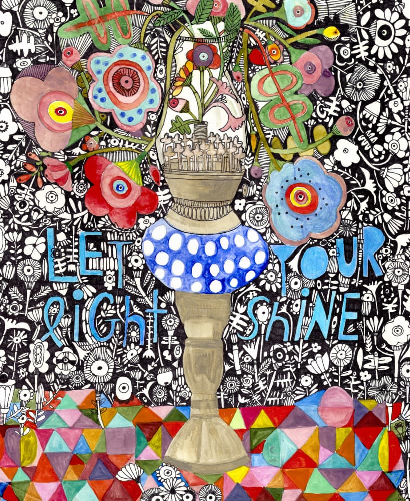 Let Your Light Shine by Sharon Nullmeyer — canvas wall art