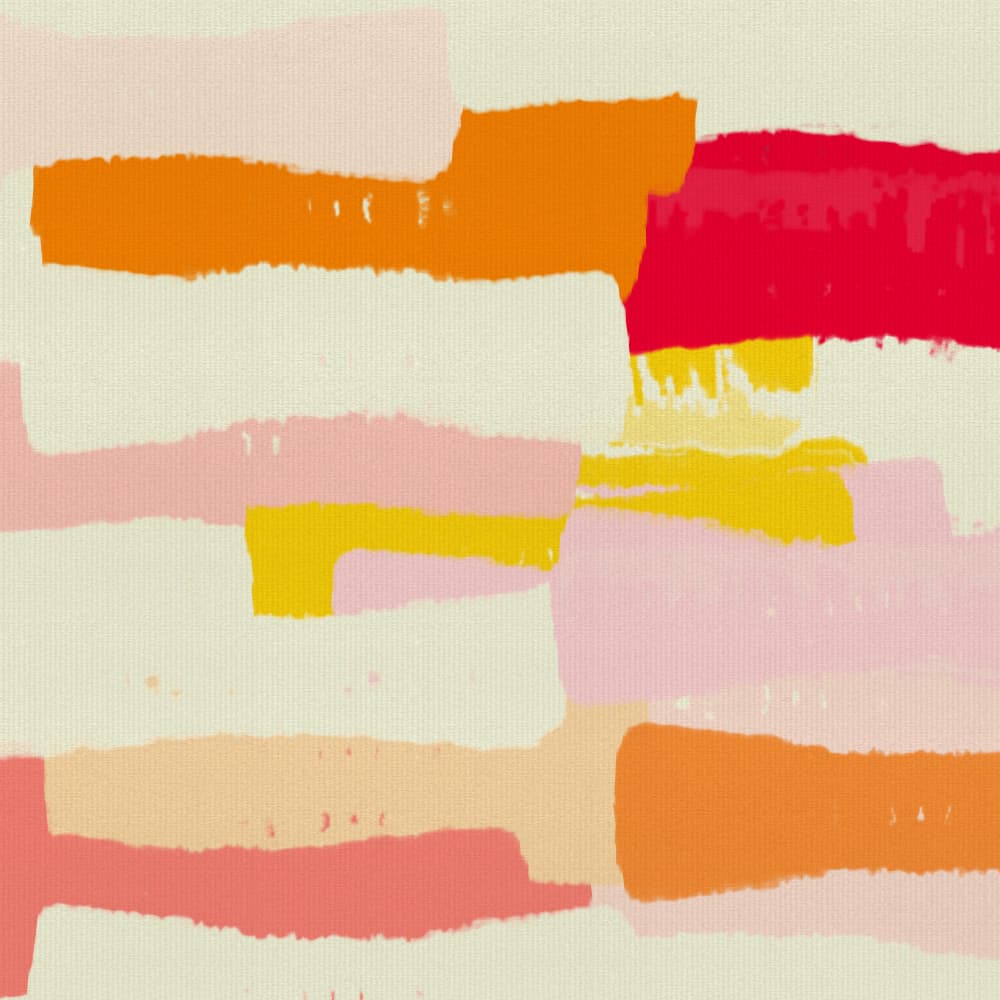 Abstract Color Play by Dina Dankers — canvas wall art