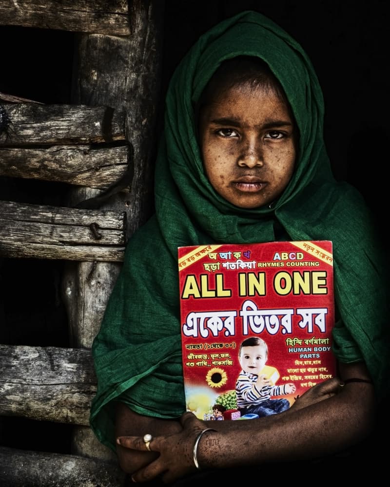EDUCATION by JAYATU CHANDRA DAS — canvas wall art