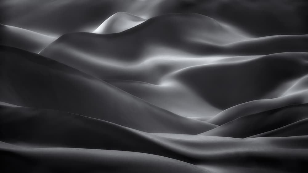 Abstract Light Waves by Mei Xu — canvas wall art