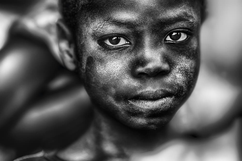 Soulful Young Gaze by Sergio Pandolfini — canvas wall art