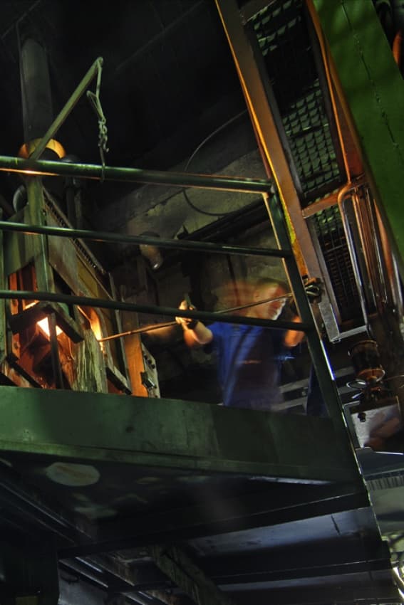 Industrial Worker At Forge by Jure Kravanja — canvas wall art