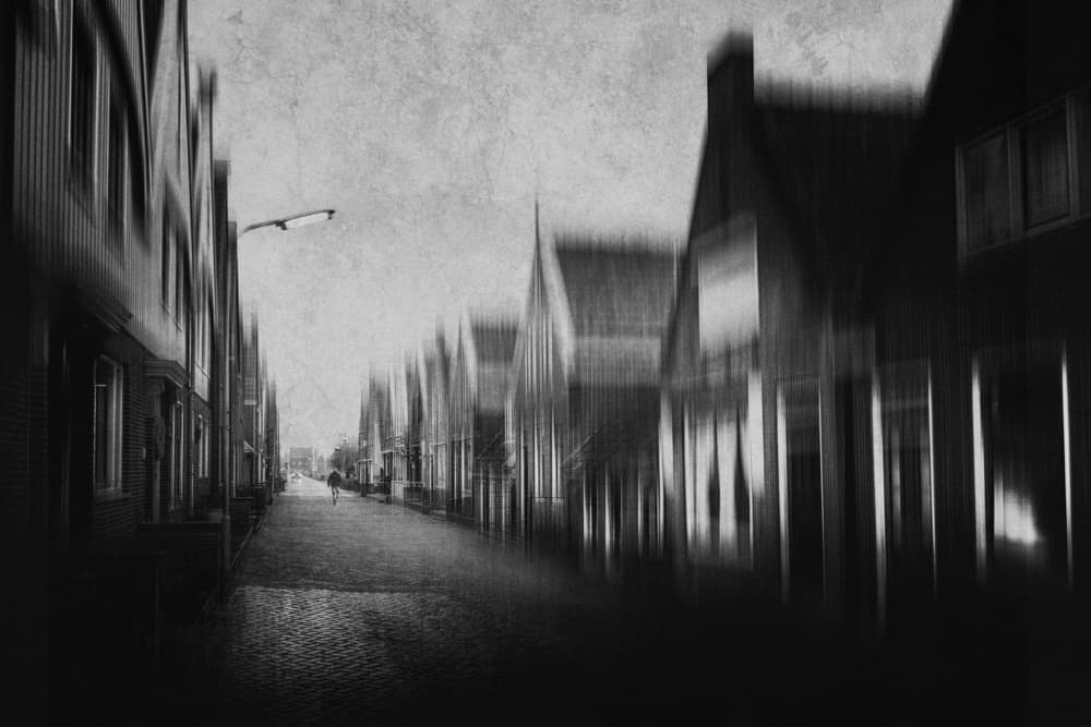 Urban Motion Blur by Adam Dauria ☂ — canvas wall art