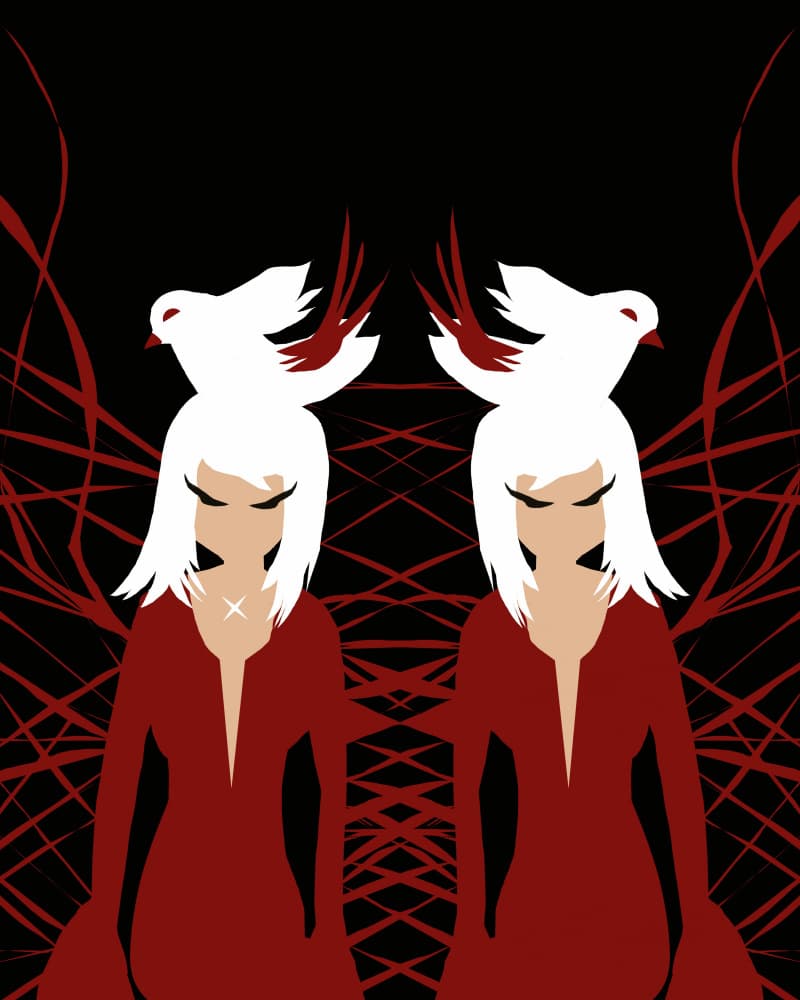 Mysterious Silent Duality by Josie George — canvas wall art