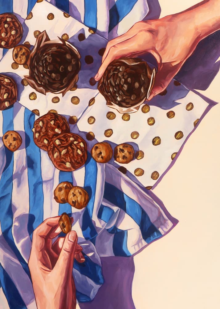 Sweet Cookie Moment by Anna Zdanowicz — canvas wall art