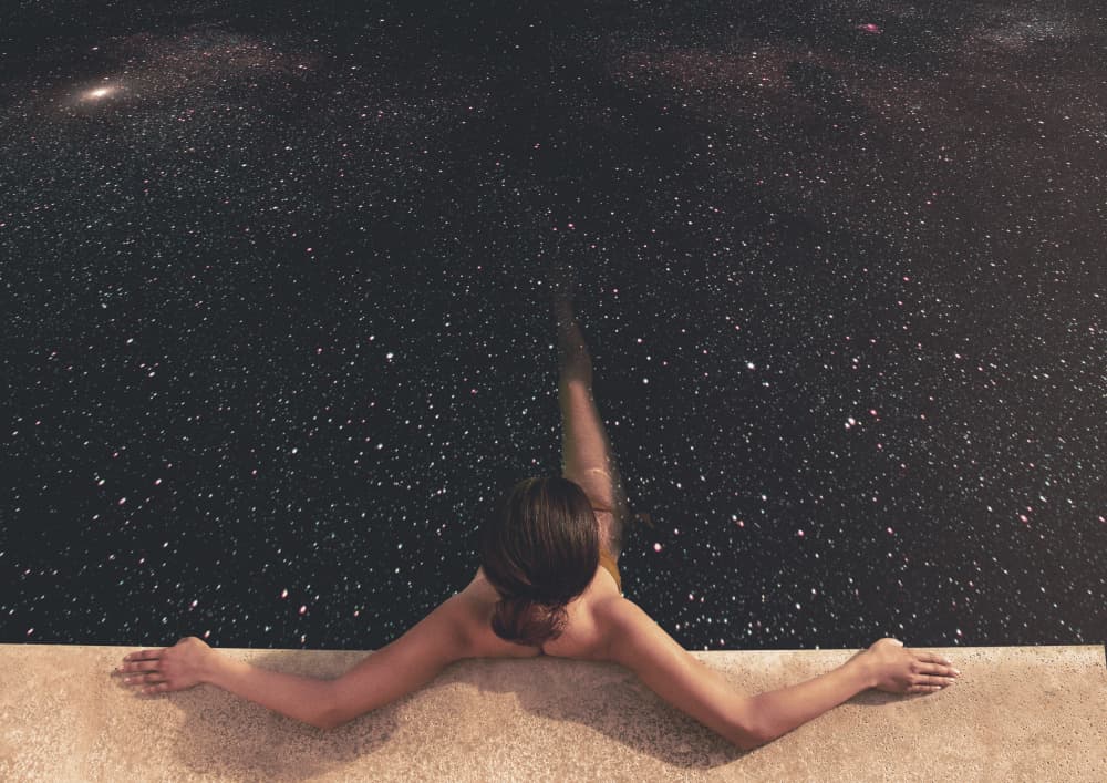 Floating In Starlight by Fran Rodríguez — canvas wall art