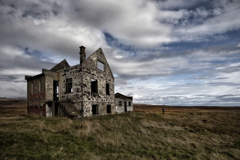 Desolate Rural House by Þorsteinn H. Ingibergsson — canvas wall art