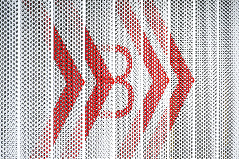 Red Arrows Number Three by Stephan Rückert — canvas wall art