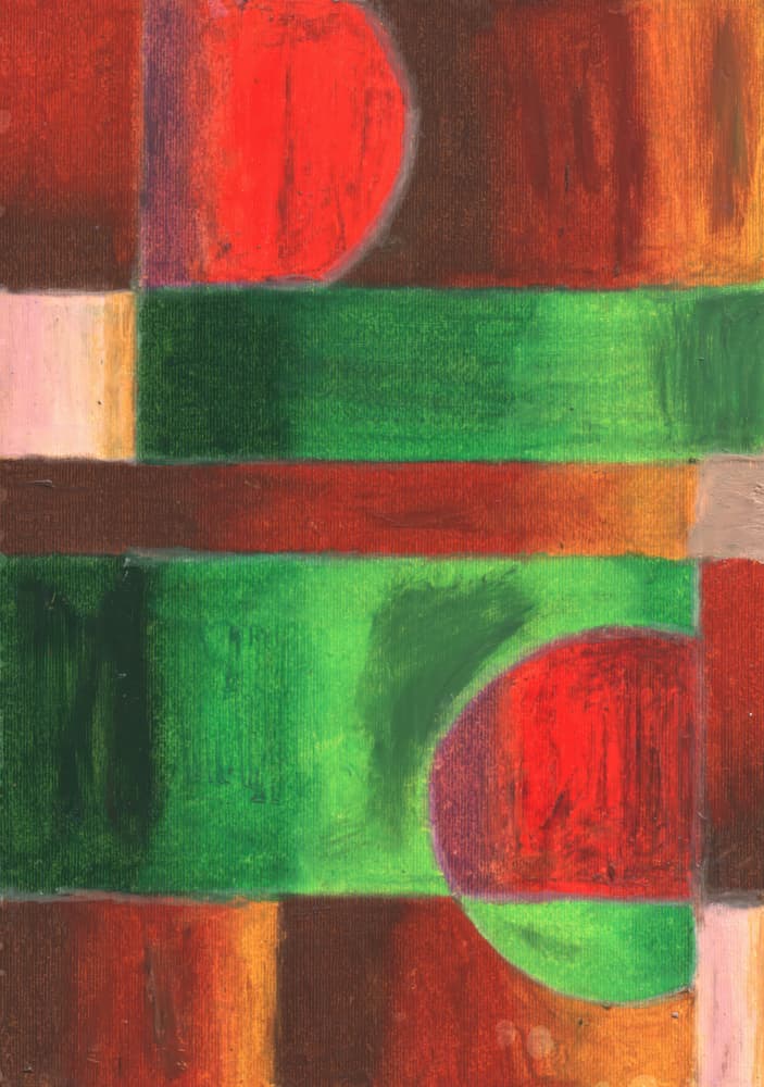 Vibrant Geometric Abstract by Kulik — canvas wall art