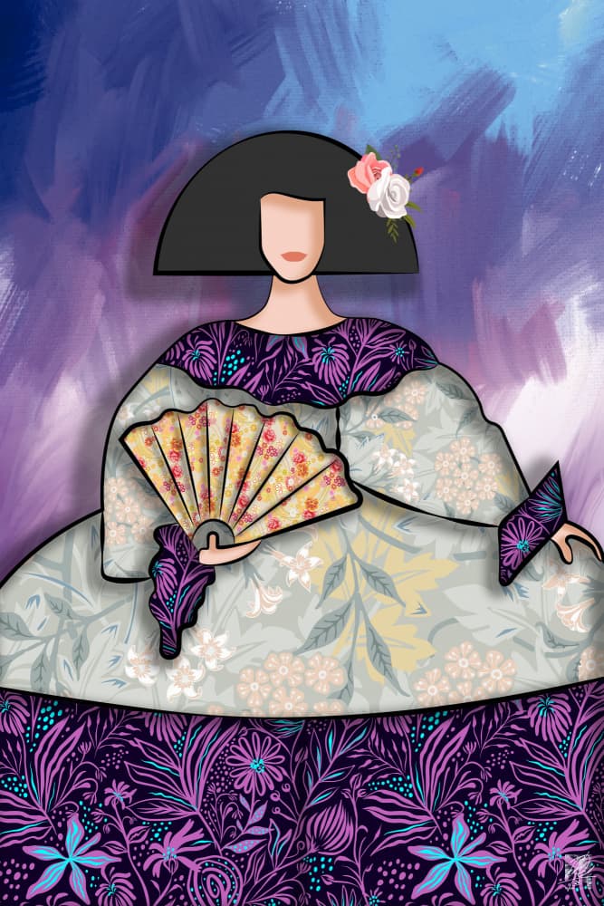 Menina I by Osvaldo Russo — canvas wall art