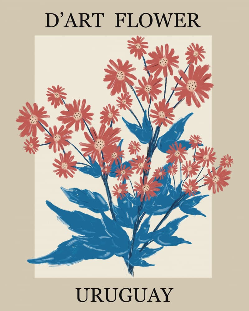 Artistic Floral Bloom by GIovanna Gil Alves — canvas wall art