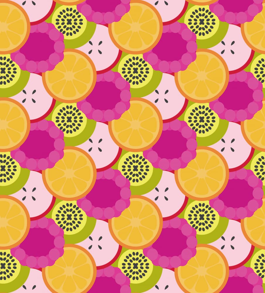 Colorful Fruit Medley by Marika Barsrsind β canvas wall art