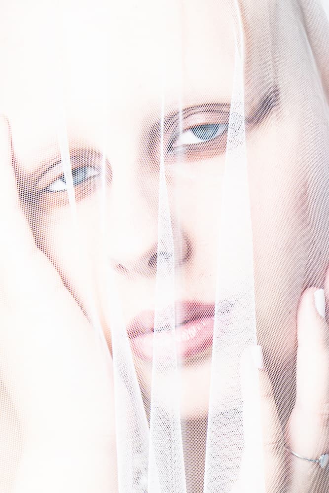 Veiled Gaze by Christian Kurz — canvas wall art