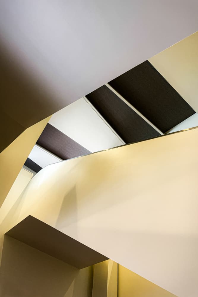 Sleek Interior Geometry by Bruno Flour — canvas wall art