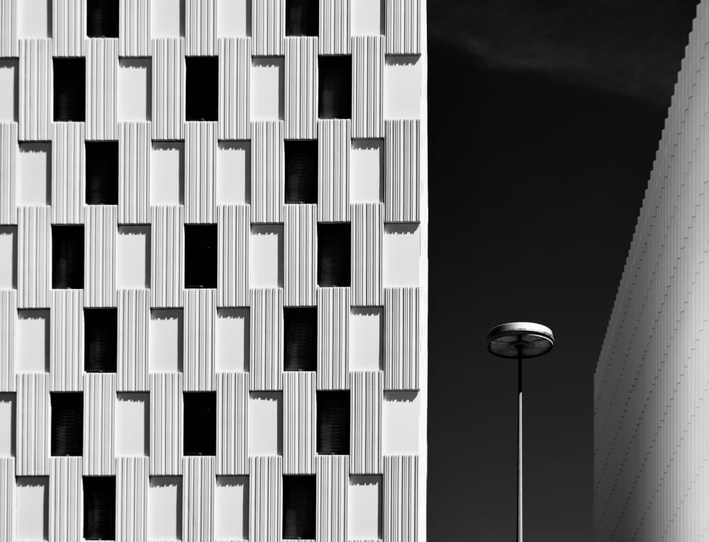 Modern Architectural Geometry by Rob Darby — canvas wall art