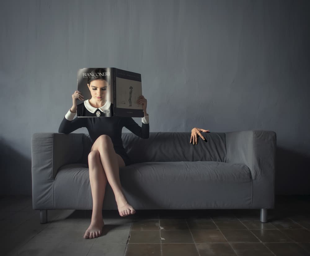 Surreal Magazine Woman by hardibudi — canvas wall art