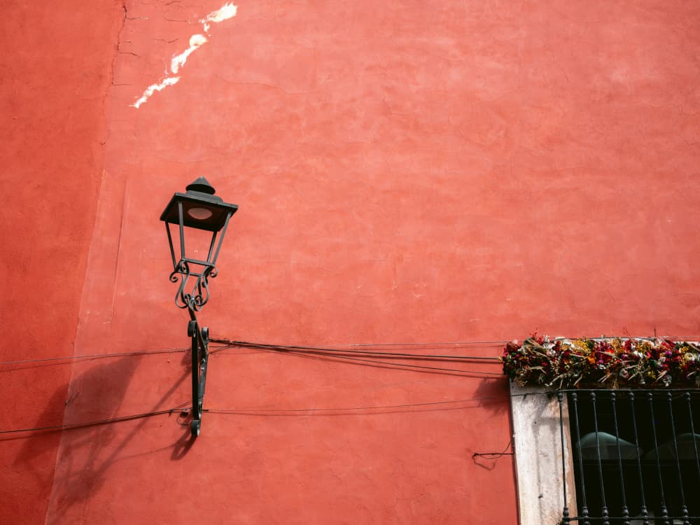 San Miguel de Allende Detail | Mexico travel by Raisa Zwart — canvas wall art