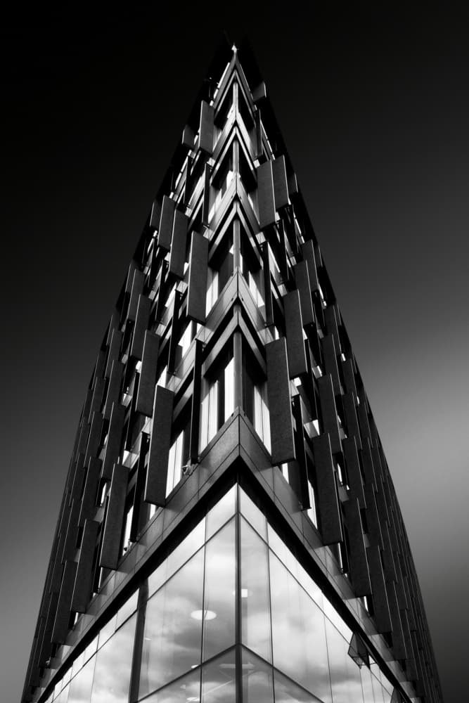 Modern Architecture Corner by Jorge Pimenta — canvas wall art