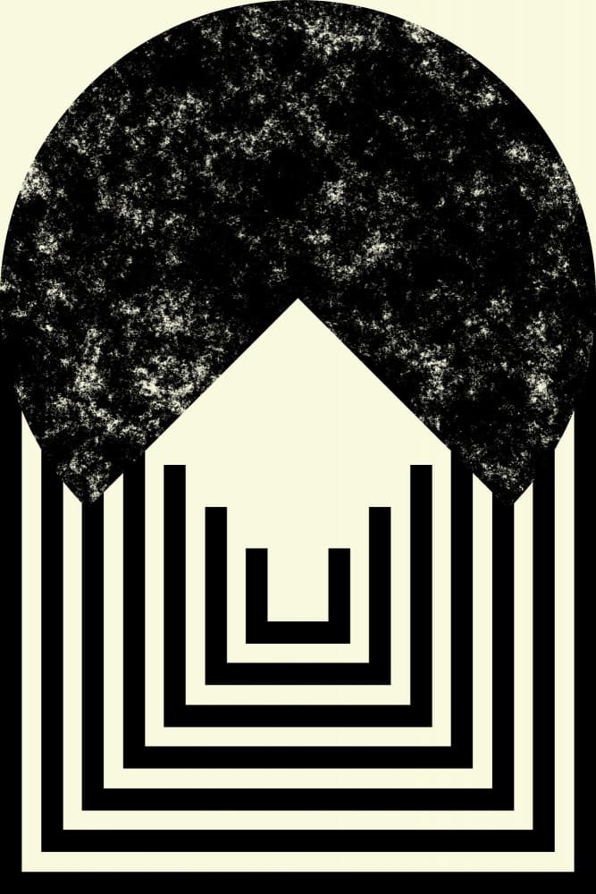 Black Moon Peak by Petr Strnad — canvas wall art