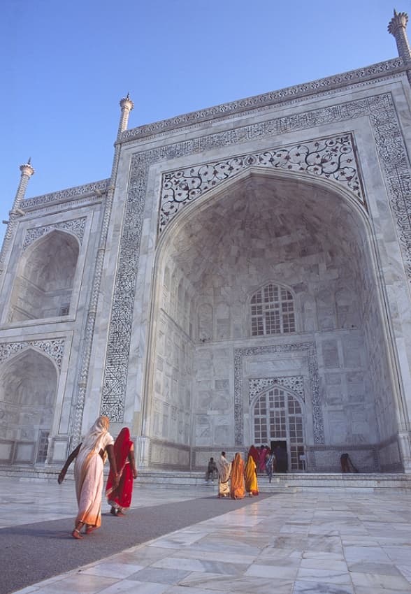 Majestic Taj Mahal by Karsten Wrobel — canvas wall art