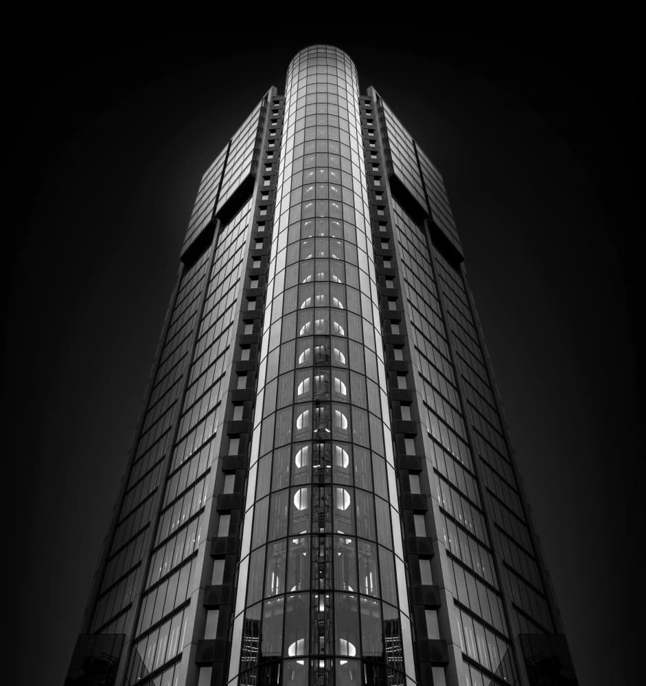 Ascending Urban Glass by Maurits De Groen — canvas wall art