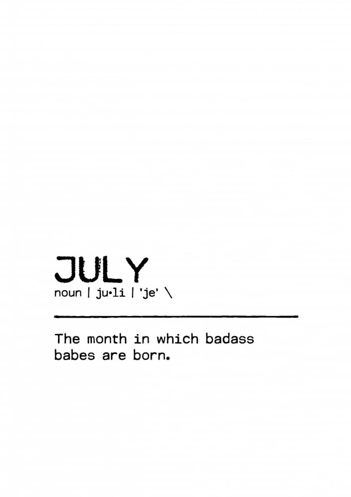 July Badass Babes by Orara Studio — canvas wall art