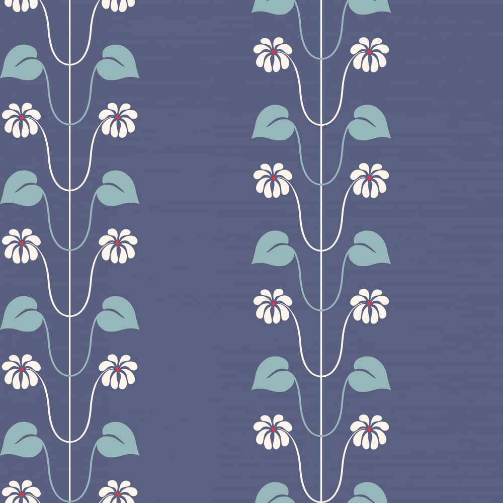 Elegant Botanical Pattern by Annick — canvas wall art