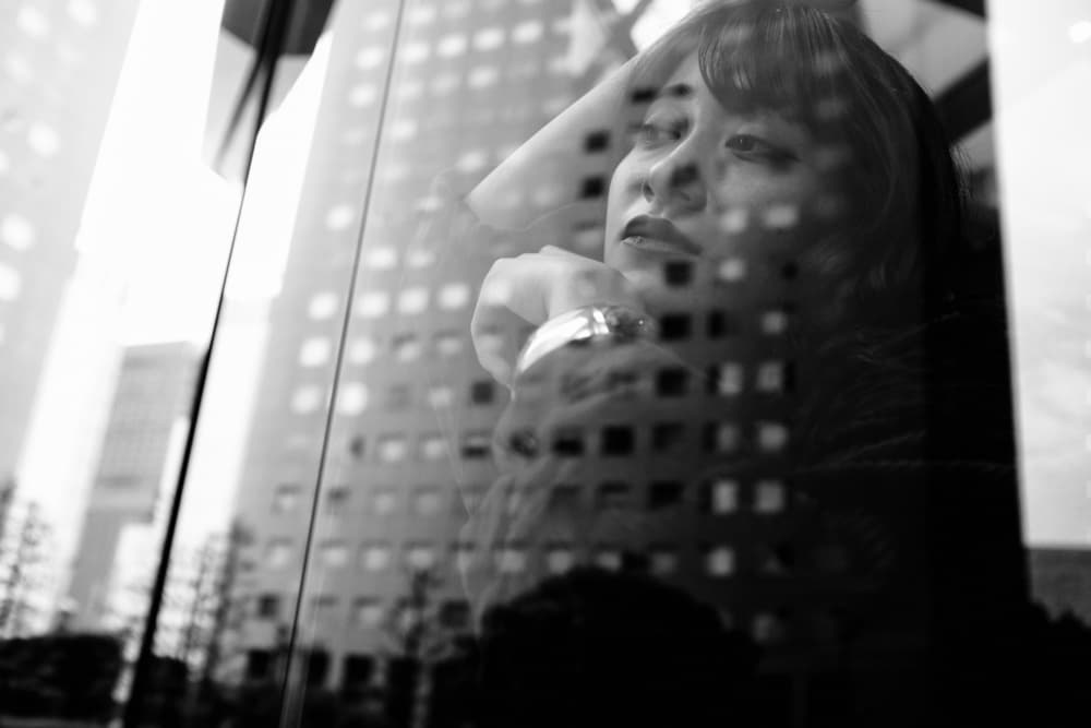 Pensive City Reflection by Takaaki Ishikura — canvas wall art
