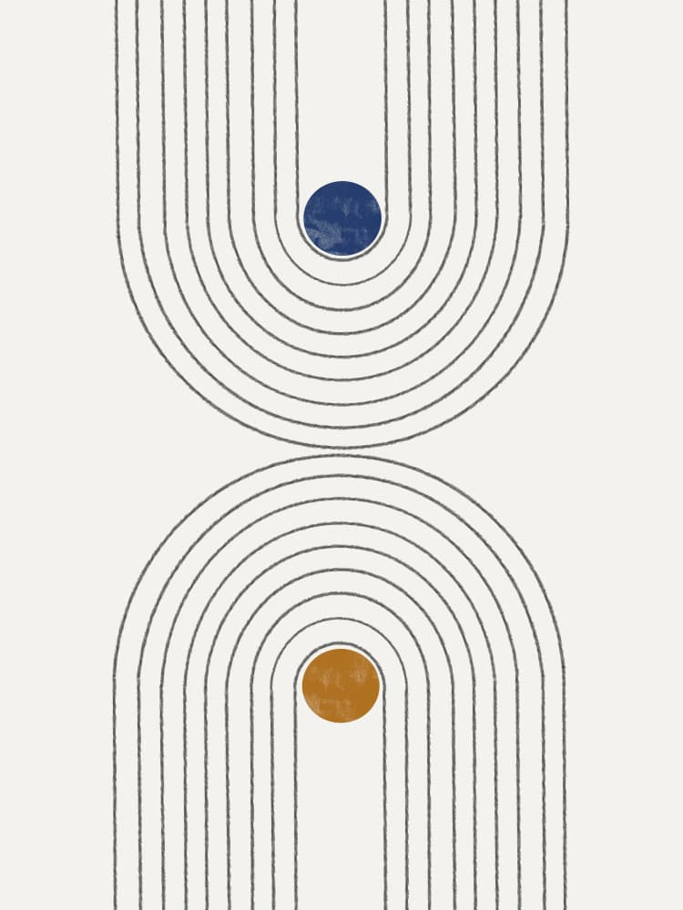 Dual Paths by THE MIUUS STUDIO — canvas wall art