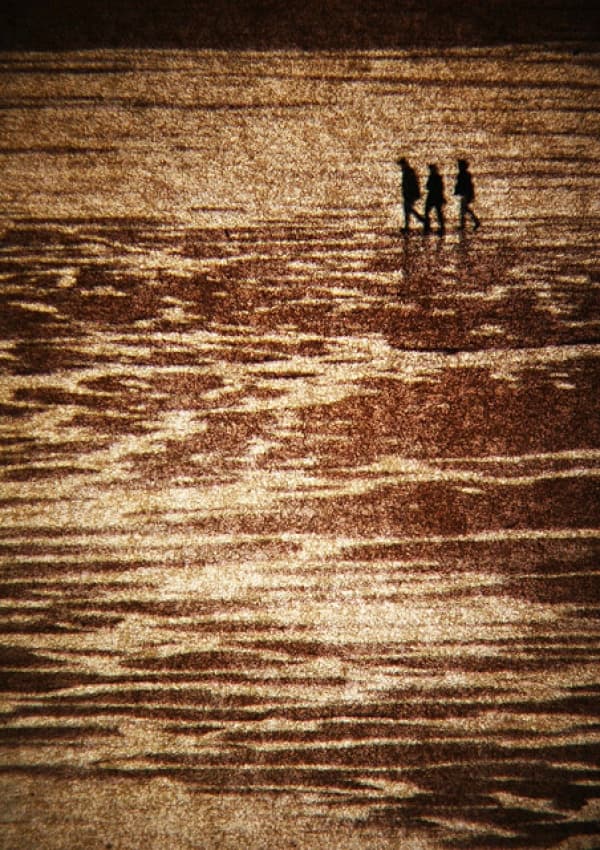 Golden Hour Stroll by Bror Johansson — canvas wall art
