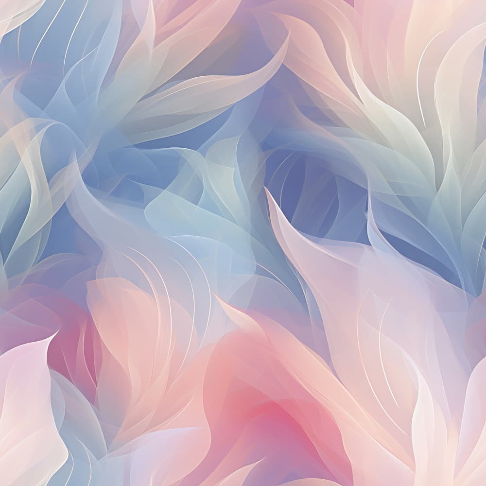 Ethereal Pastel Flow by Bilge Paksoylu — canvas wall art