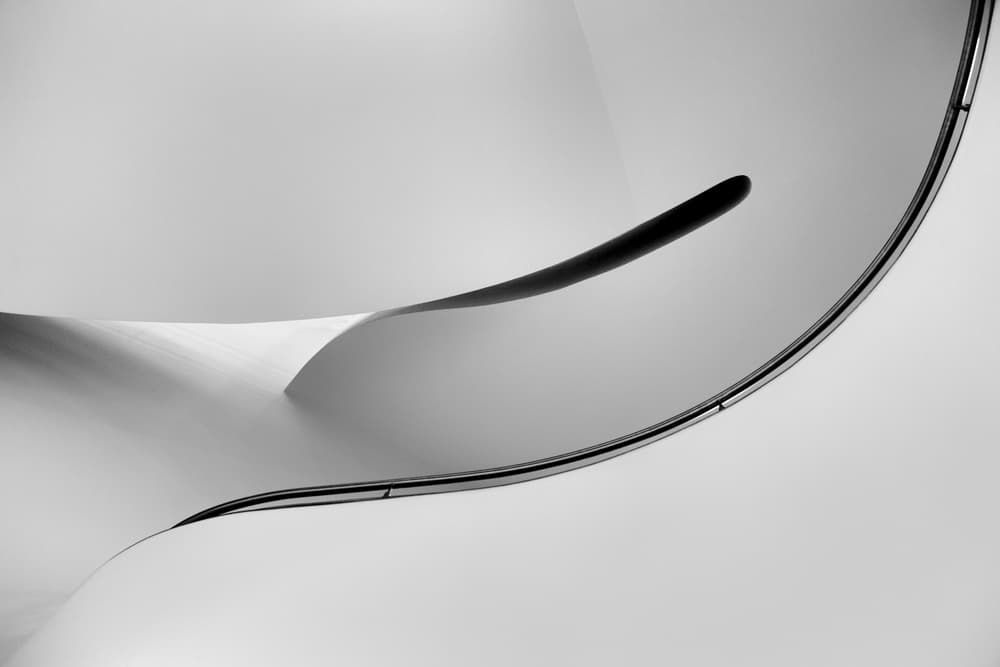 Modern Architectural Curves by Jeroen van de Wiel — canvas wall art
