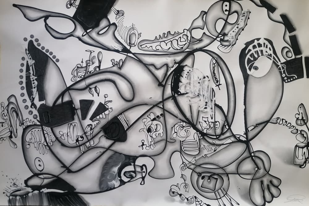 Surreal Organic Forms by Stefano Mazzolini — canvas wall art