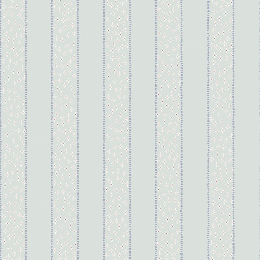 Soft Pastel Stripes by Annick — canvas wall art