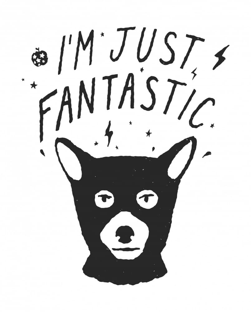 I'm Just Fantastic by Florent Bodart — canvas wall art