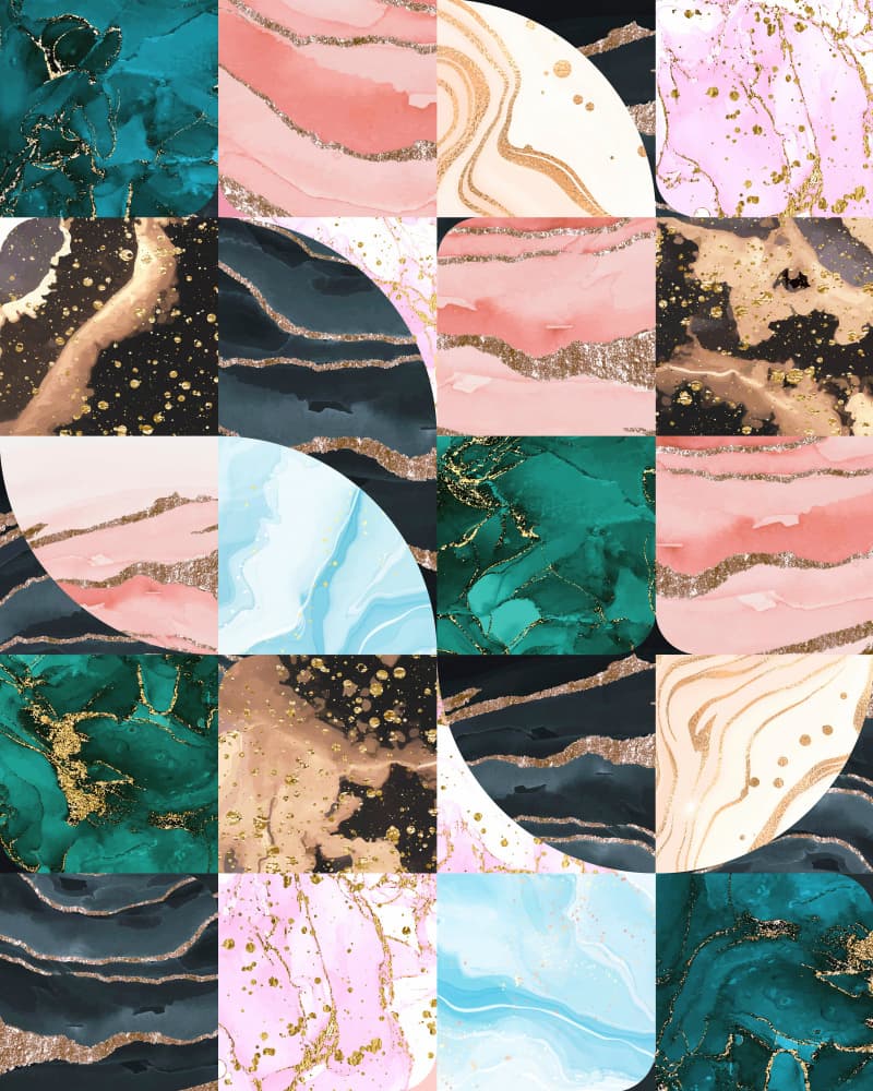 Marble Obsession by Uma Gokhale — canvas wall art