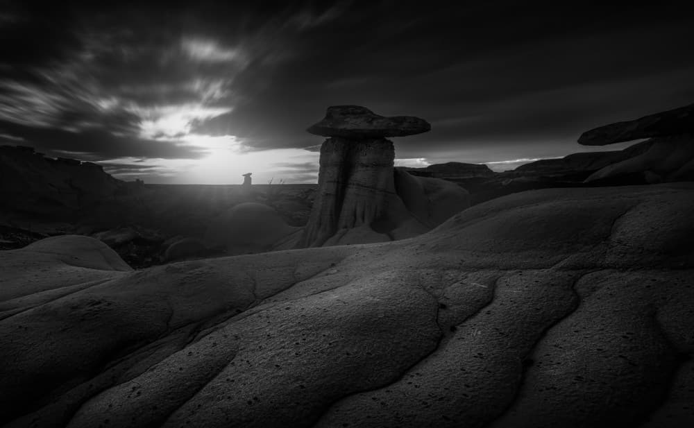 Balanced Rock Dawn by Ruiqing P. — canvas wall art