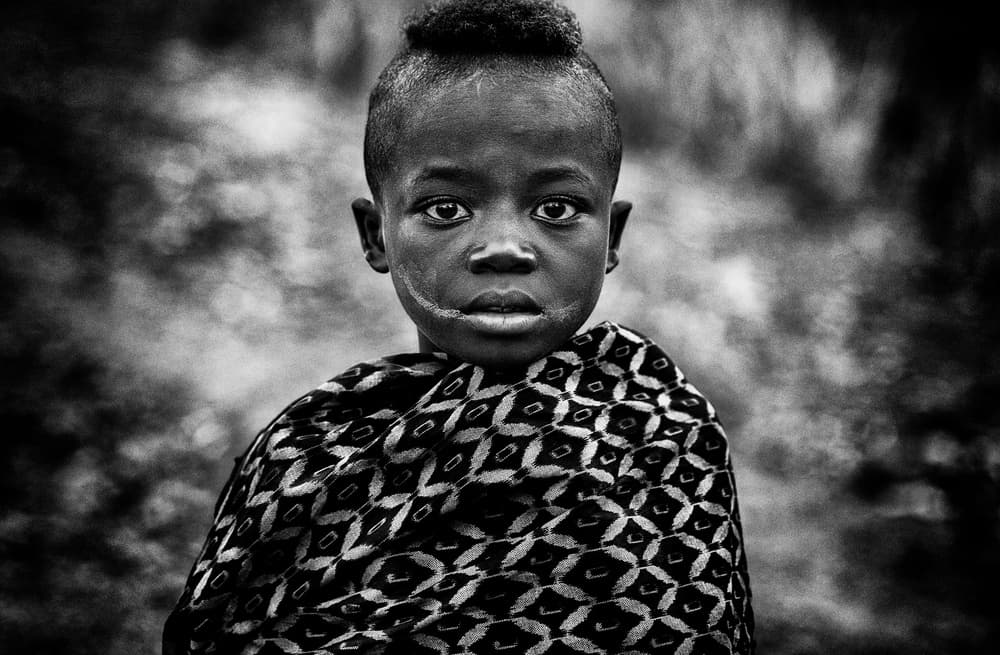 Young Tribal Gaze by Joxe Inazio Kuesta Garmendia — canvas wall art