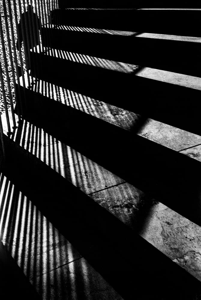 Light and Shadow Stairs by Paulo Abrantes — canvas wall art