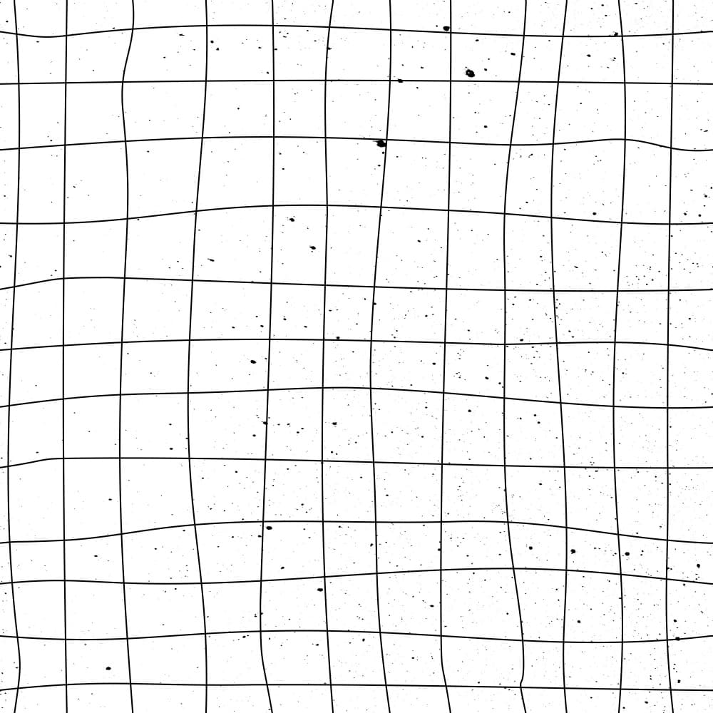 Imperfect Grid Pattern by Marika Barsrsind β canvas wall art