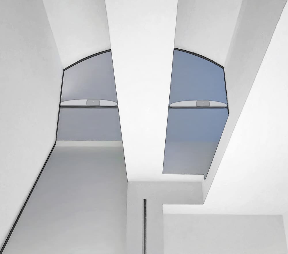 Minimalist Arched Windows by Henk van Maastricht — canvas wall art