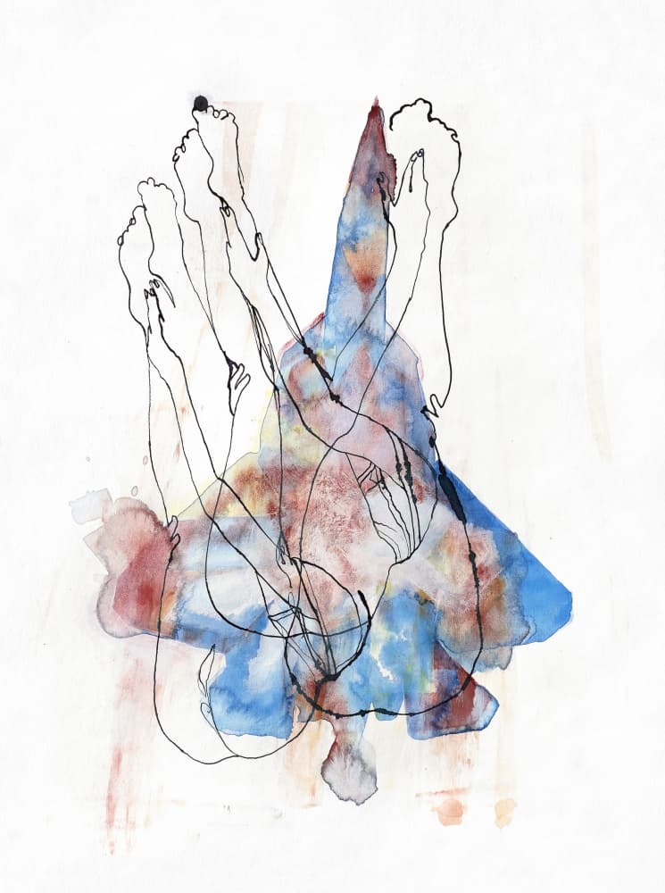 Fluid Rhythmic Motion by Joshua Hoskins — canvas wall art