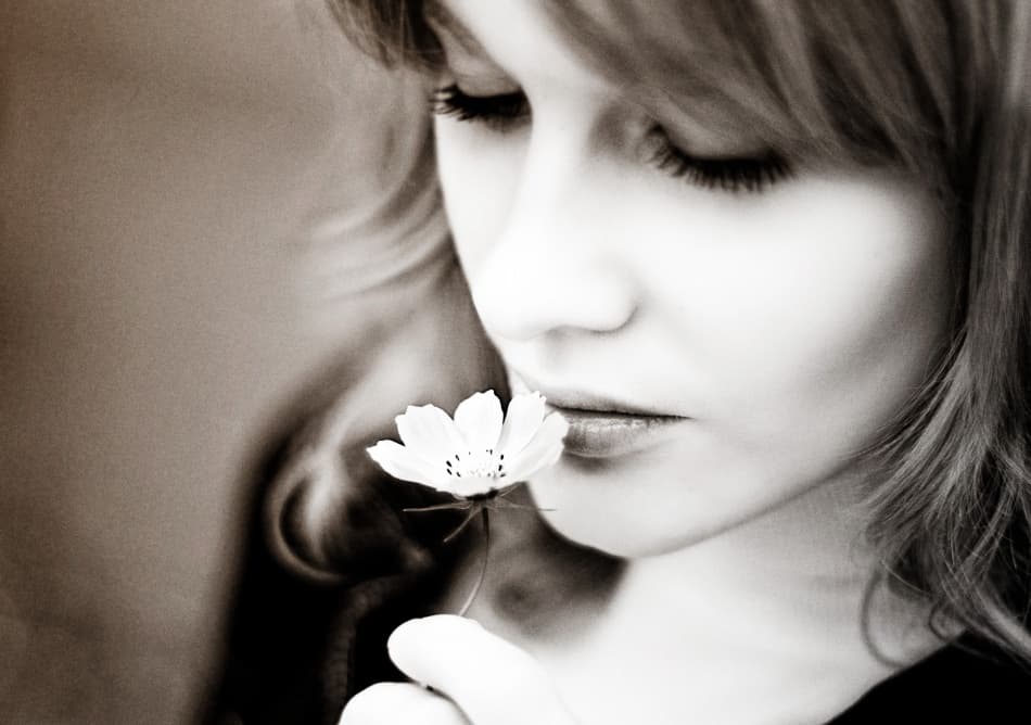 Serene Flower Scent by Karina Aleksandrova — canvas wall art