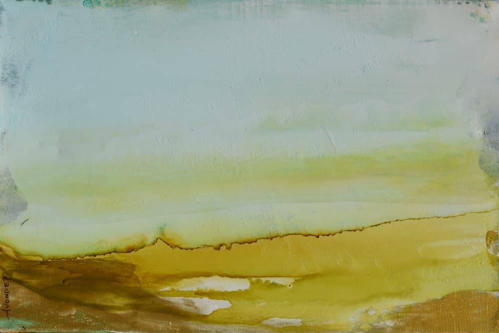 Serene Abstract Landscape by Natalie Avondet — canvas wall art